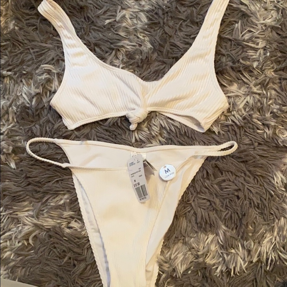 White bikini